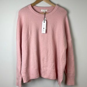 Treasure & Bond pink oversized sweater large